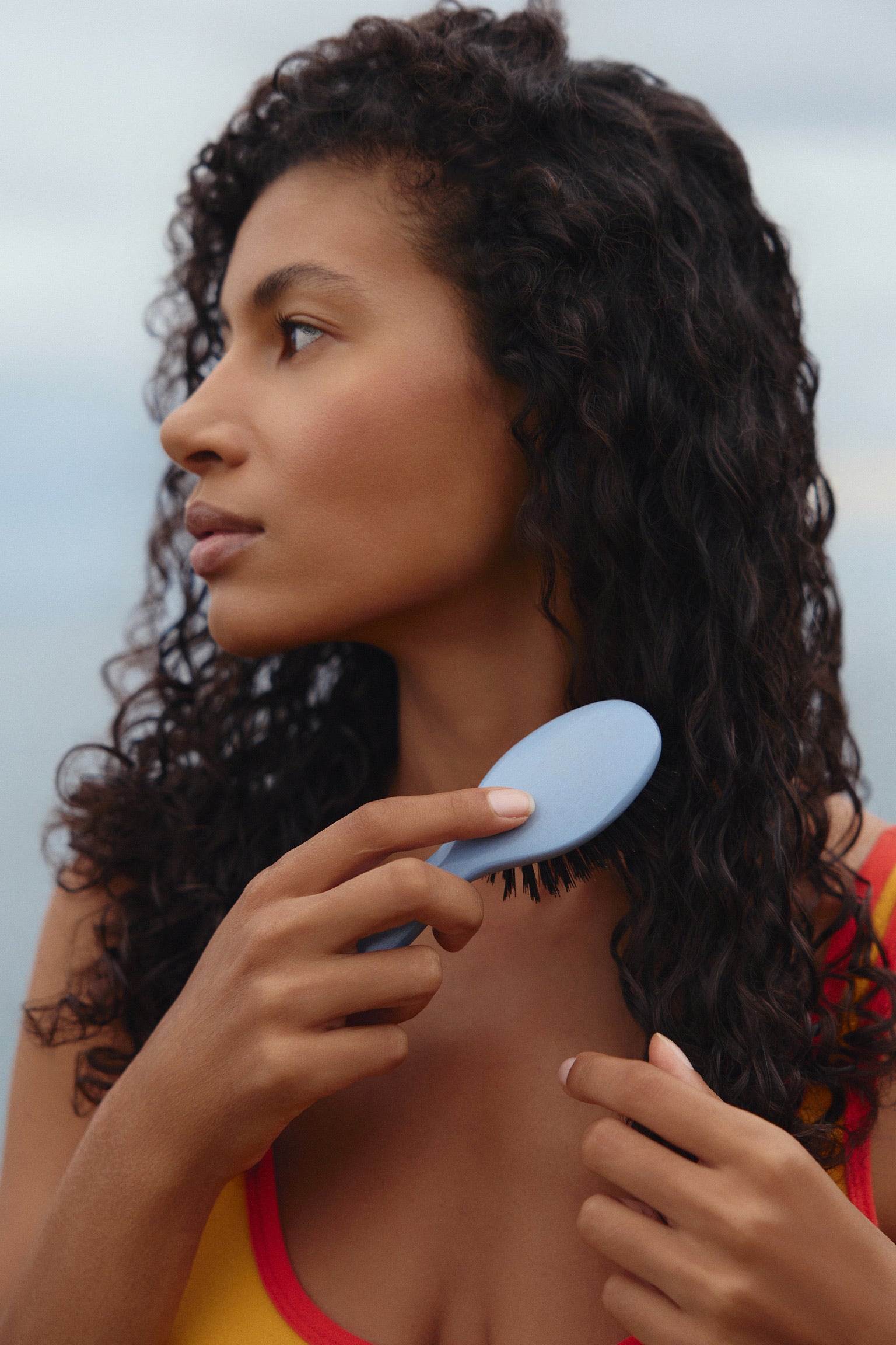Bali Hairbrush - 100% Natural Boar - Limited edition